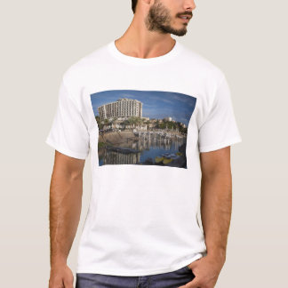 Camiseta Mar da Galileia-lago Tiberias, frente de água, alv