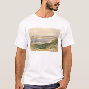 Camiseta Mar de Galilee ou de Genezareth, olhando para a
