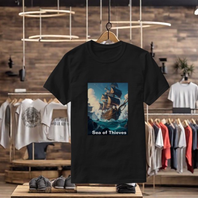 Camiseta Mar de Ladrões Jogos T-Shirt (Criador carregado)