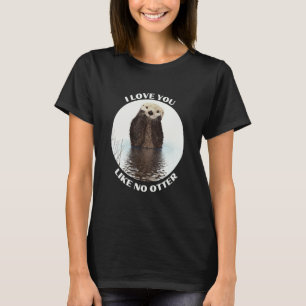 Camiseta Mar de Ótima Tarte dizendo que eu te amo como nenh
