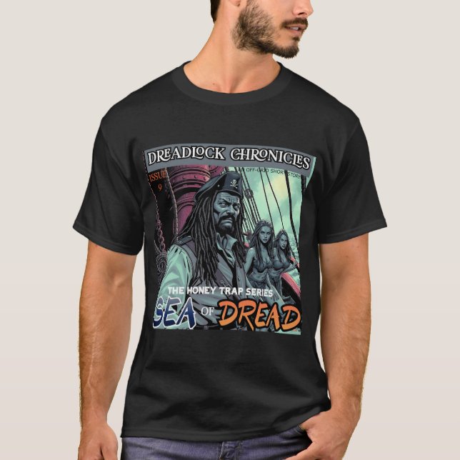 CAMISETA MAR DE PÃO - DREADLOCK CRÔNICA PROBLEMA 9 COBRIR (Frente)
