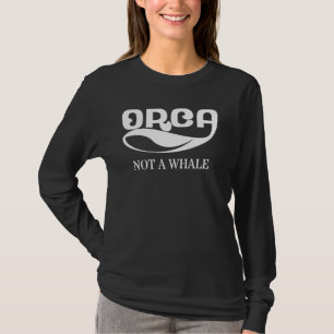 Camiseta Mar de Vintagem Gráfico do Golfinho de Baleia Orca
