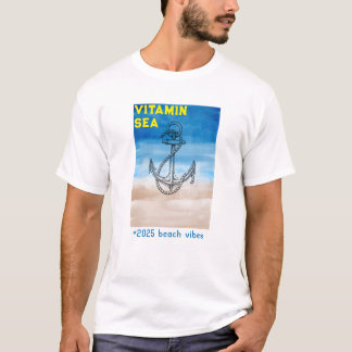 Camiseta "Mar de Vitamina - Perfeito para o Verão de 2025"