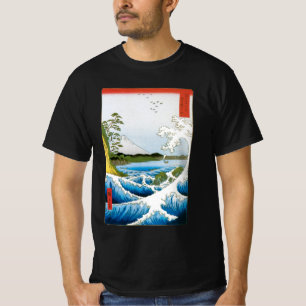 Camiseta Mar em Satta na Província de Suruga por Ando Hiros