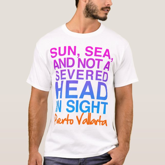 Camiseta Mar Puerto Vallarta de Sun (Frente)