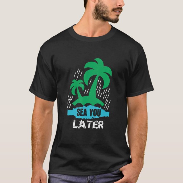 Camiseta Mar-te mais tarde (Frente)