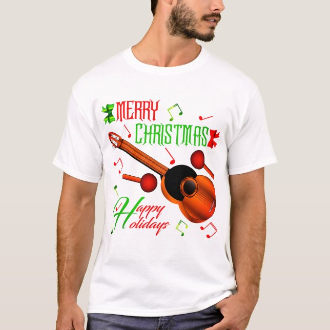 Camiseta Marac e Cuatro Trini Natal (Frente)