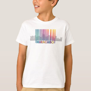 Camiseta Maracaibo City Barcode Art Latin Pride