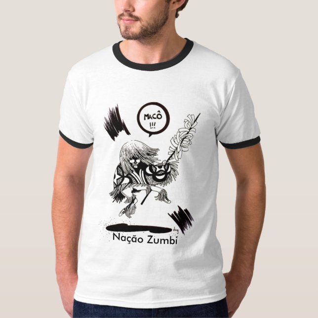 Camiseta maracatu, Nação Zumbi (Frente)