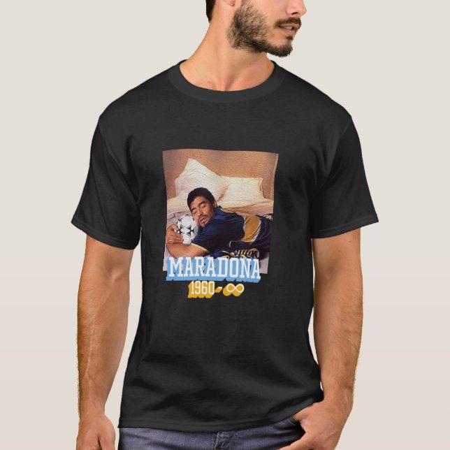 Camiseta Maradona Para Sempre Boca Juniors (Frente)