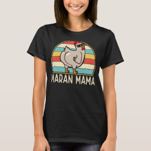 Camiseta Maran Mama Cute Chicken Criou Maran Mama Farmer Wo