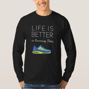 Camiseta Marathon Runner Tee - A Vida É Melhor Em Ru