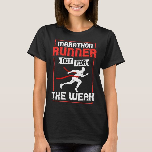 Camiseta Marathon Runner Training Runner Finisher Coach Be (Frente)