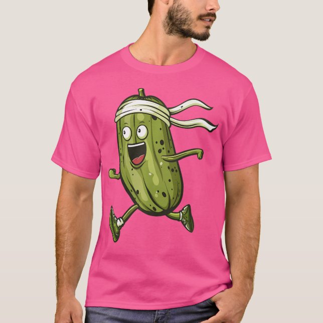 Camiseta Marathon Training Pickle For Running Lovers (Frente)