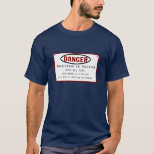 Camiseta Marathoner do perigo