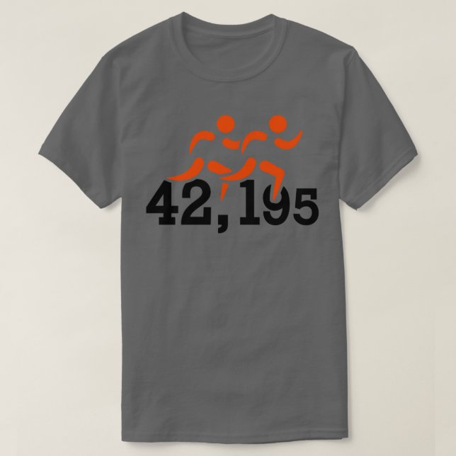 Camiseta Maratona 42195 km (Frente do Design)