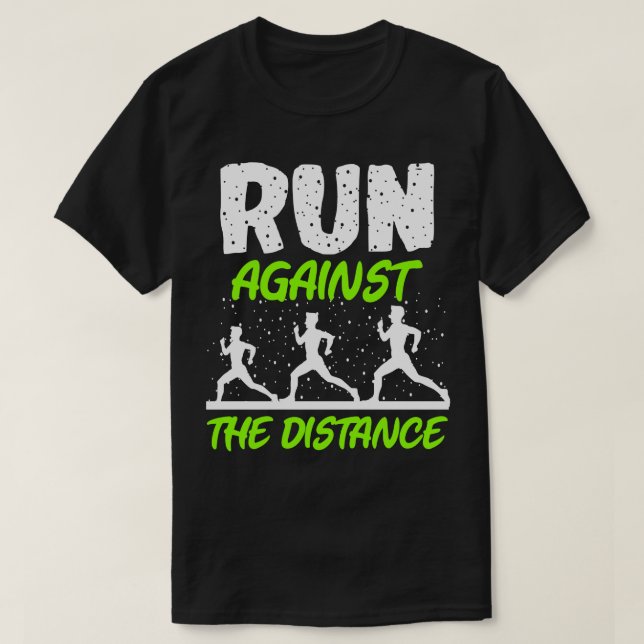 Camiseta Maratona Corre Contra A Distância (Frente do Design)