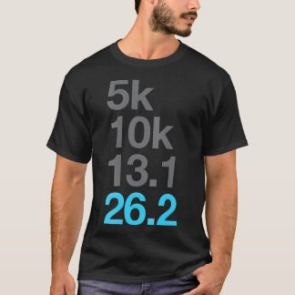 Camiseta Maratona de 5k 10k 131 262