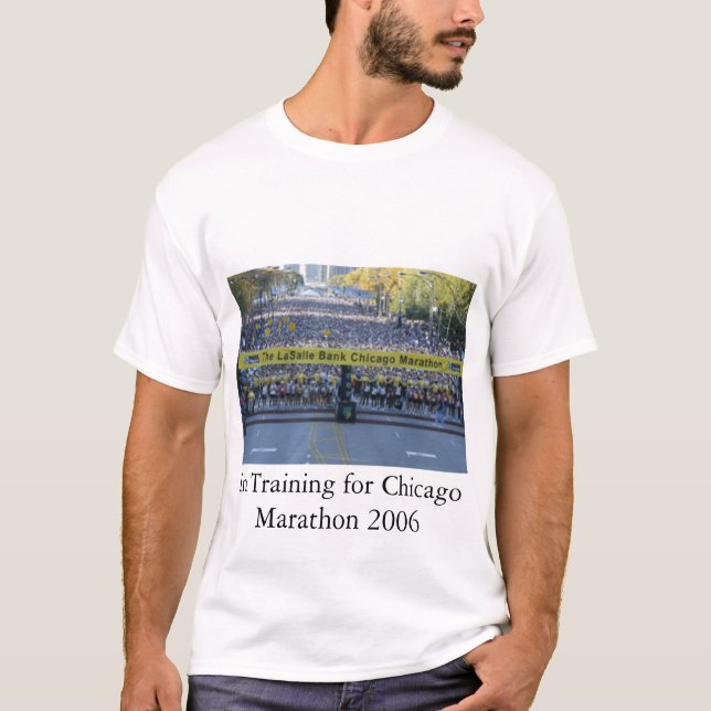 Camiseta Maratona de Chicago (Frente)