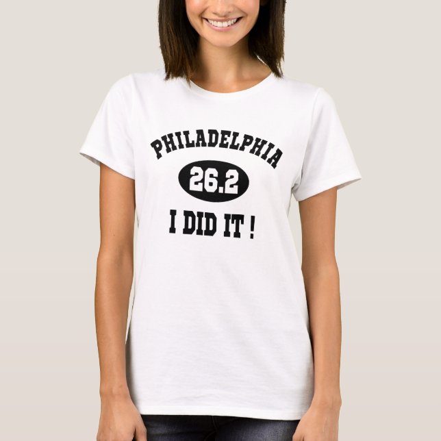 Camiseta Maratona de Philadelphfia (Frente)