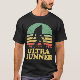 Camiseta Maratona de trilho Vintage Ultra Runner Bigfoot