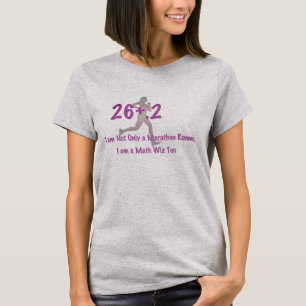 Camiseta Maratona engraçada, eu sou matemática também, Shir