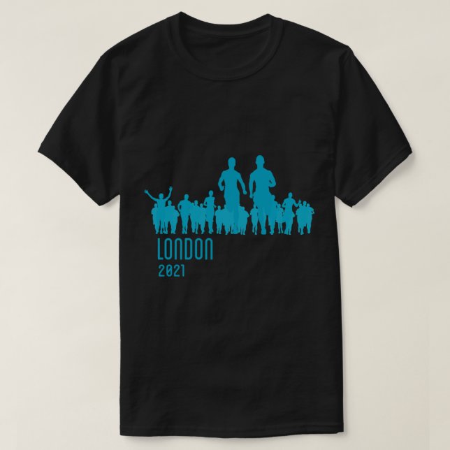 Camiseta Maratona Londres 2021 (Frente do Design)