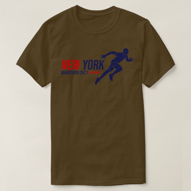 Camiseta Maratona NYC Run 2021 (Frente do Design)