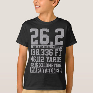 Camiseta Maratona - Presente de 26,2 Milhas em Running Runn