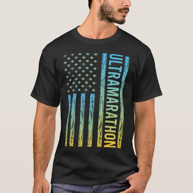 Camiseta Maratona Ultramarathon em Execução Ultra Distância (Frente)