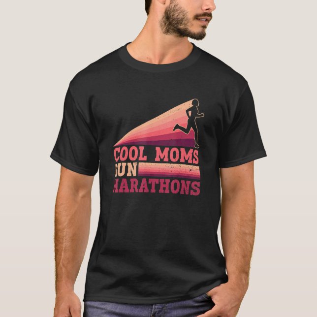 Camiseta Maratonista Mulheres Maratonistas das Mães legal (Frente)