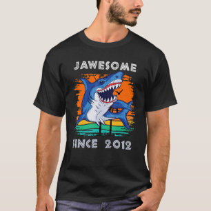 Camiseta Maravilha Desde 2012 Tubarões Ventiladores do Ocea