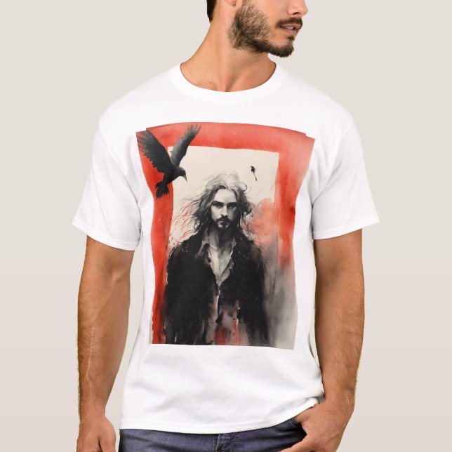 Camiseta "Maravilhas: Threads surreais para o Curio (Frente)