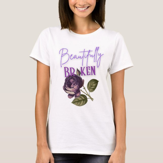 Camiseta Maravilhosamente Quebrado (Frente)