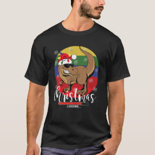 Camiseta Maravilhosas Amantes PJ Dinossaur Com Papais noeis