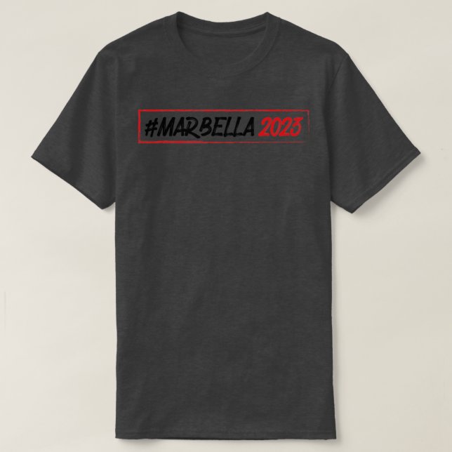 Camiseta Marbella 2023 (Frente do Design)