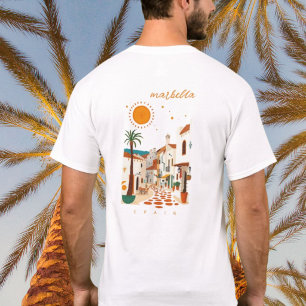 Camiseta Marbella Espanha férias mediterrâneo 