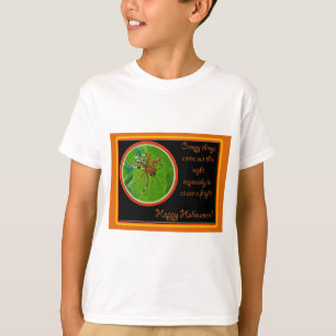Camiseta Marbled Orb Weaver Spider Itens Felizes para o Dia