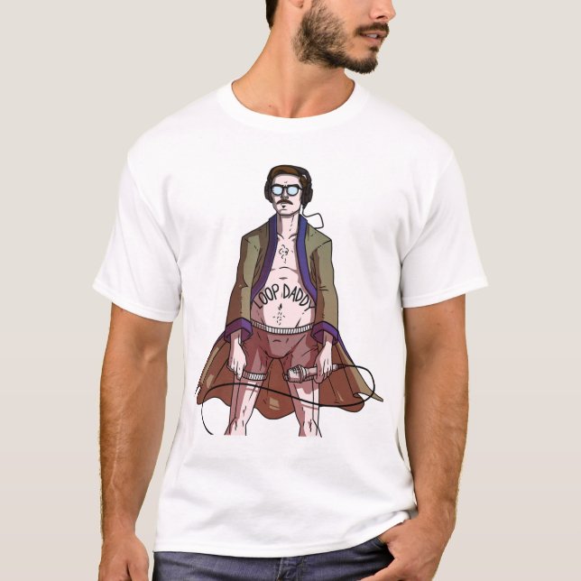 Camiseta Marc Rebillet - pai de loop (Frente)