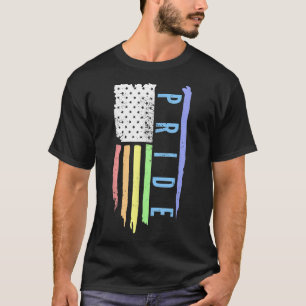 Camiseta Marca Americana Incomodada LGBTQ Orgulho gay