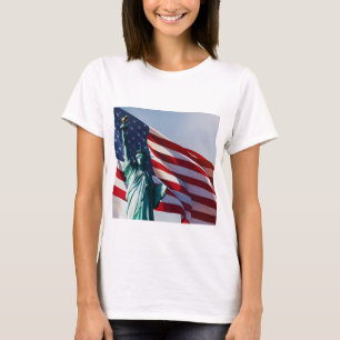 Camiseta Marca Americana Lady Liberty