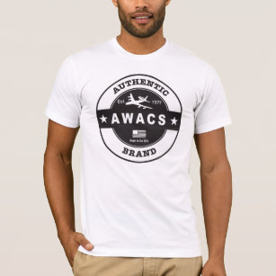 Camiseta Marca autêntica do AWACS