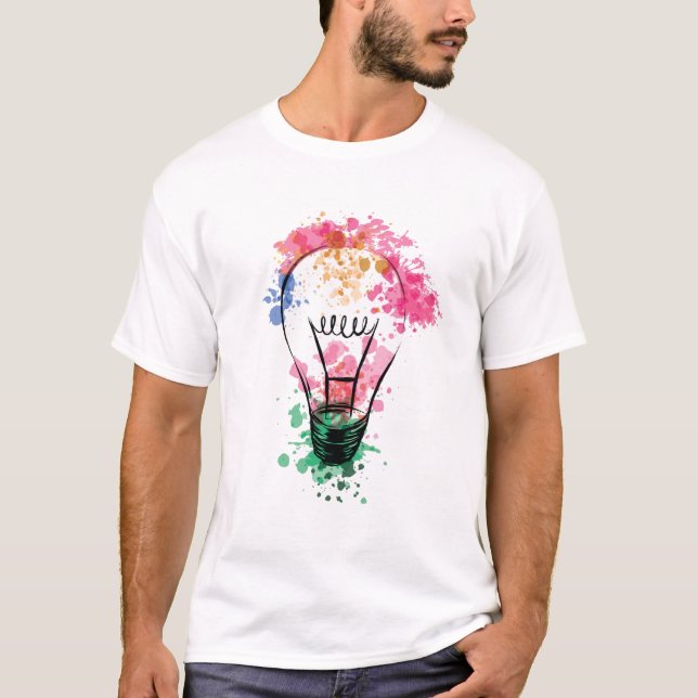Camiseta Marca Claro de Aquarela (Frente)
