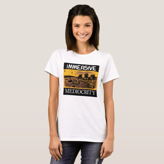 Camiseta Marca da mediocridade de Immersive: Alamedas & (Frente Completa)