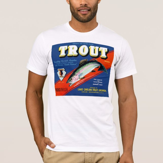 Camiseta Marca da truta (Frente)