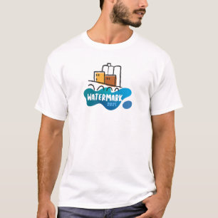 Camiseta Marca de água 2025, masculino