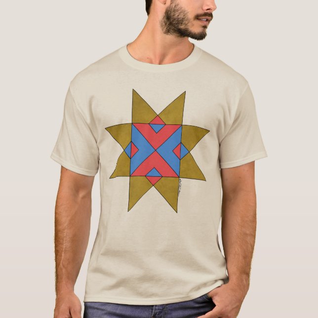 Camiseta Marca de Bruxa Auseklis de Lincolnshire (Frente)