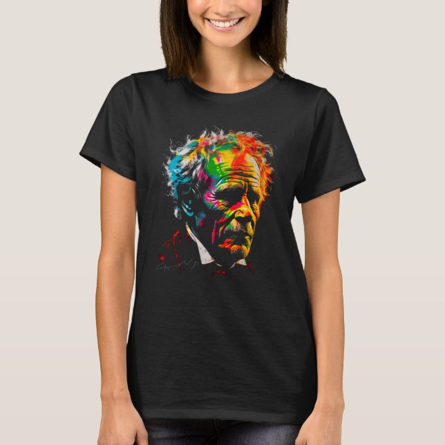 Camiseta Marca de Filosofia Arthur Schopenhauer (Frente)
