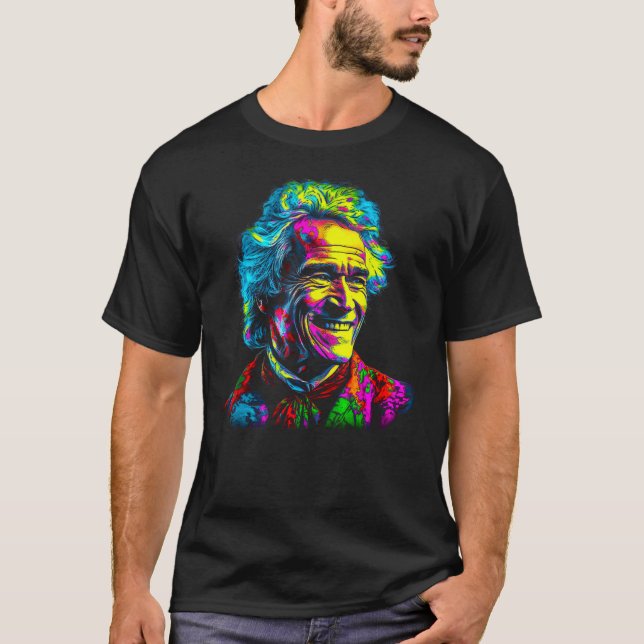 Camiseta Marca de Filosofia Jean Jacques Rousseau (Frente)