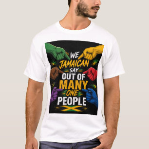 Camiseta marca de luxo jamaicana